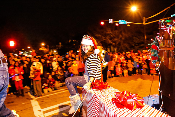 Athens Downtown Parade of Lights 2014