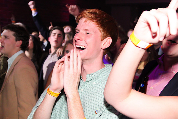 Phi Mu and Chi Omega Tumble and Fall Date Night