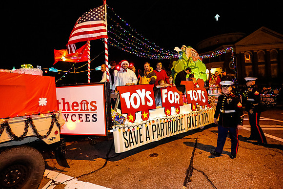 Athens Downtown Parade of Lights 2014