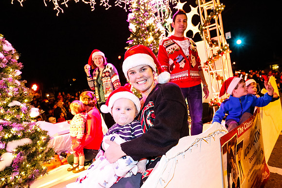 Athens Downtown Parade of Lights 2014