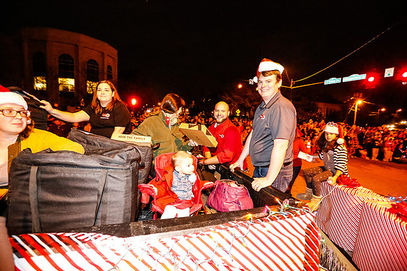 Athens Downtown Parade of Lights 2014
