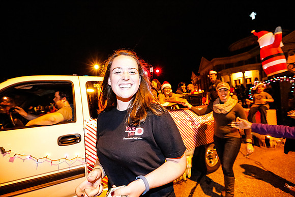Athens Downtown Parade of Lights 2014
