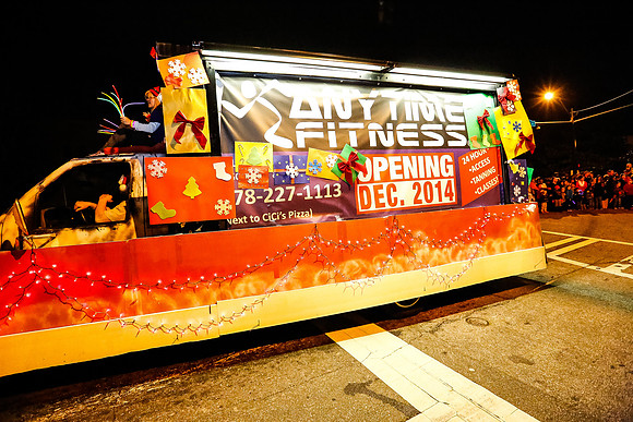 Athens Downtown Parade of Lights 2014