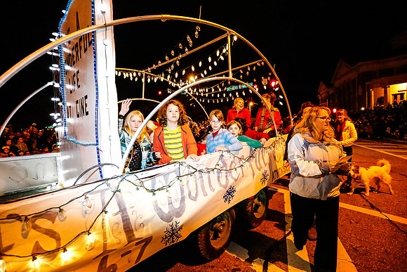 Athens Downtown Parade of Lights 2014
