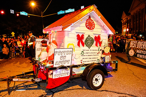 Athens Downtown Parade of Lights 2014