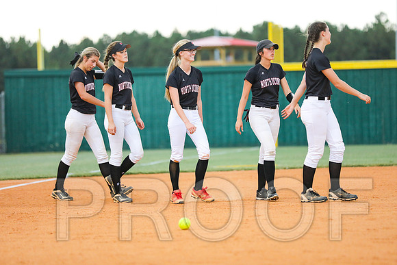 North Oconee Softball Senior Night