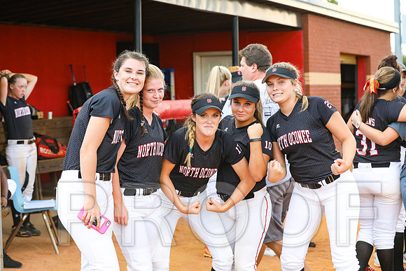 North Oconee Softball Senior Night