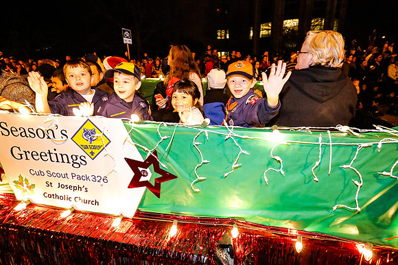 Athens Downtown Parade of Lights 2014
