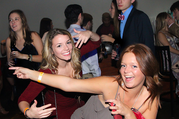 Phi Mu and Chi Omega Tumble and Fall Date Night