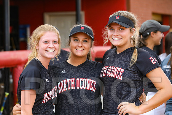 North Oconee Softball Senior Night