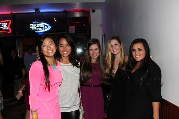 Phi Mu and Chi Omega Tumble and Fall Date Night