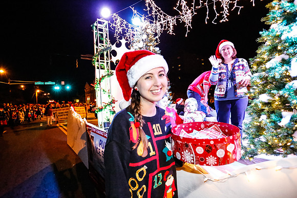 Athens Downtown Parade of Lights 2014