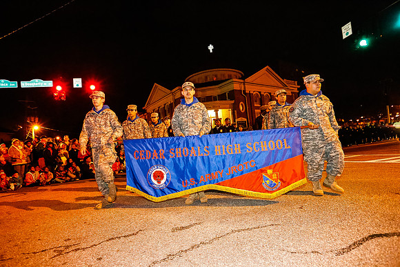 Athens Downtown Parade of Lights 2014