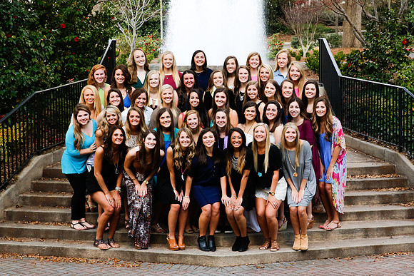 Panhellenic Council & Gamma Chi Photo Session