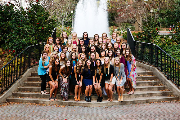 Panhellenic Council & Gamma Chi Photo Session
