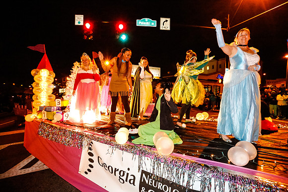 Athens Downtown Parade of Lights 2014