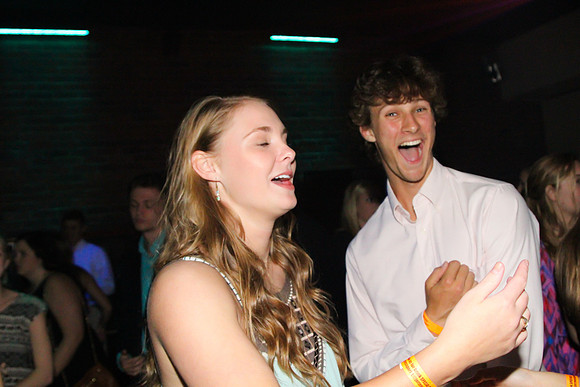 Phi Mu and Chi Omega Tumble and Fall Date Night