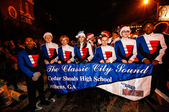 Athens Downtown Parade of Lights 2014