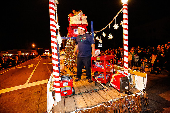 Athens Downtown Parade of Lights 2014