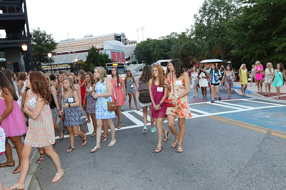 Sorority Recruitment Day 2 Wednesday