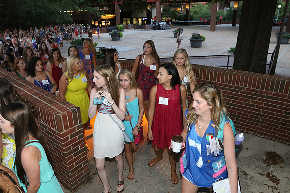 Sorority Recruitment Day 2 Wednesday