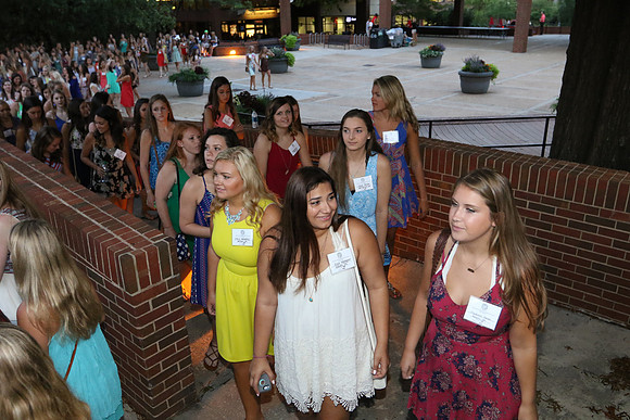 Sorority Recruitment Day 2 Wednesday