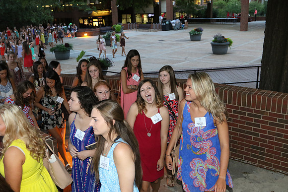 Sorority Recruitment Day 2 Wednesday