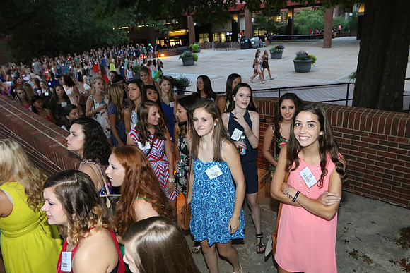 Sorority Recruitment Day 2 Wednesday