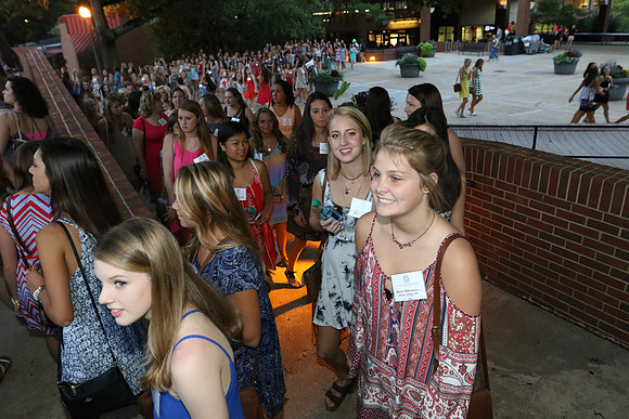 Sorority Recruitment Day 2 Wednesday