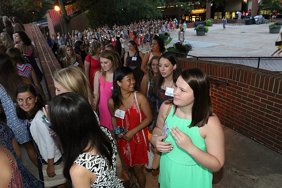 Sorority Recruitment Day 2 Wednesday