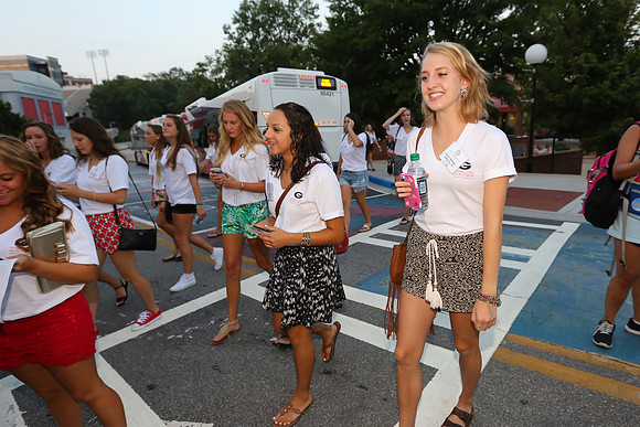 Sorority Recruitment Day 3 (Friday)