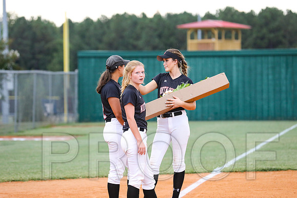 North Oconee Softball Senior Night