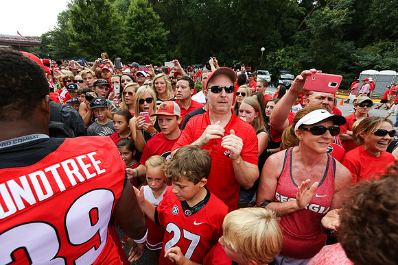 Georgia vs ULM by Blane Marable Photography
