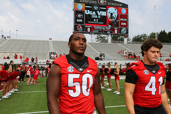 Georgia vs ULM by Blane Marable Photography
