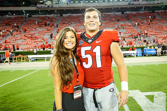 Jake's Proposal to Peyton After the Game by Blane Marable Photog
