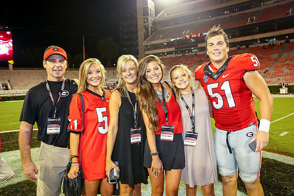 Jake's Proposal to Peyton After the Game by Blane Marable Photog