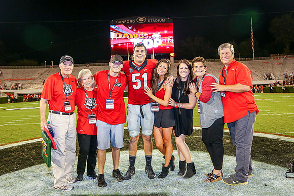 Jake's Proposal to Peyton After the Game by Blane Marable Photog