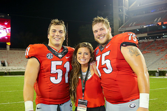Jake's Proposal to Peyton After the Game by Blane Marable Photog