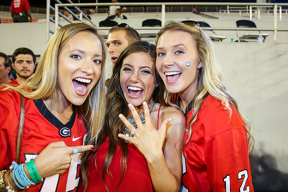Jake's Proposal to Peyton After the Game by Blane Marable Photog