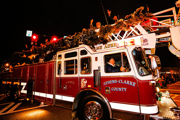 Athens Downtown Parade of Lights 2014