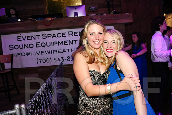 Theta Winter Formal at Live Wired