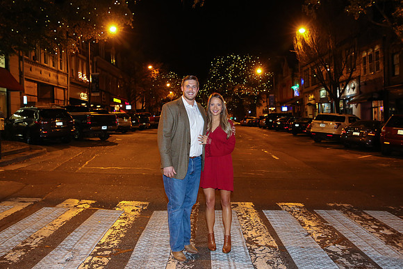 Kolton's Proposal to Jaicee in Downtown Athens