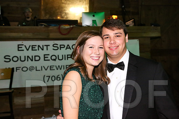 Theta Winter Formal at Live Wired