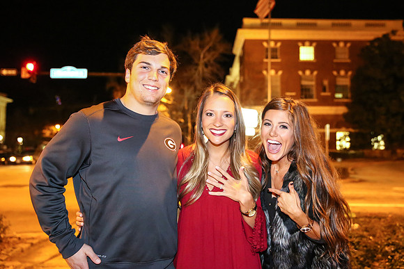 Kolton's Proposal to Jaicee in Downtown Athens