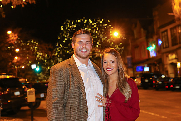 Kolton's Proposal to Jaicee in Downtown Athens