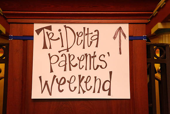 Tri Delta Parent's Weekend 2014