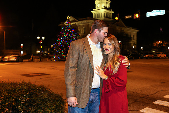 Kolton's Proposal to Jaicee in Downtown Athens