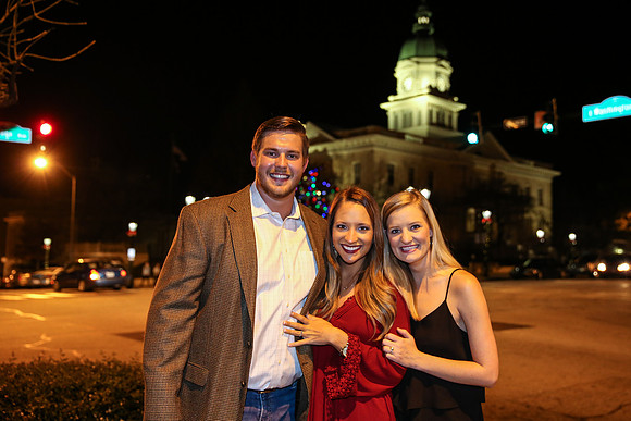 Kolton's Proposal to Jaicee in Downtown Athens