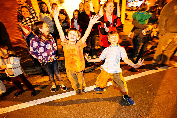 Athens Downtown Parade of Lights 2014