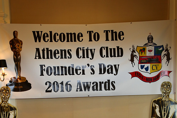 Athens City Club Founder's Day 2016